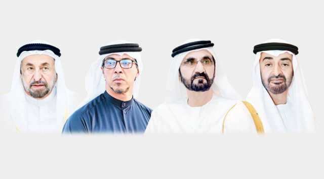 رئيس الدولة ونائباه وسلطان والحكام يعزّون خادم الحرمين