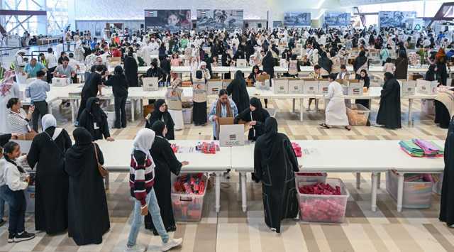 «تراحُم من أجل غزة» تجمع 1500 طن من المواد الإغاثية