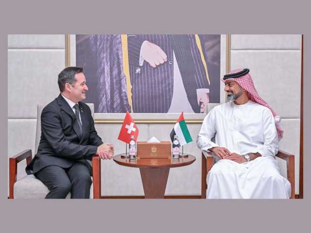 عمار النعيمي يستقبل سفير الاتحاد السويسري