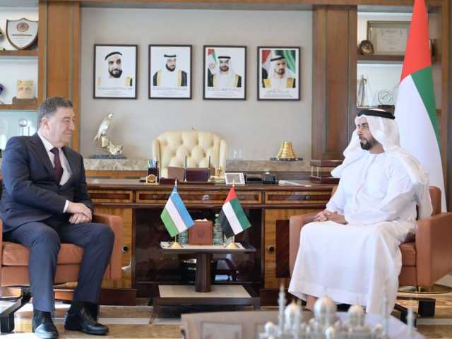 سيف بن زايد ووزير الشؤون الداخلية الأوزبكي يبحثان تعزيز التعاون الأمني