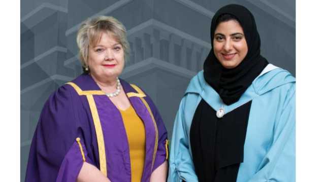 شما بنت سلطان تنال الدكتوراه الفخرية من جامعة هيريوت-وات دبي تقديراً لإسهاماتها