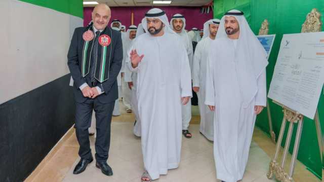 محمد بن حمد يشهد احتفالات عيد الاتحاد بجامعة العلوم في الفجيرة