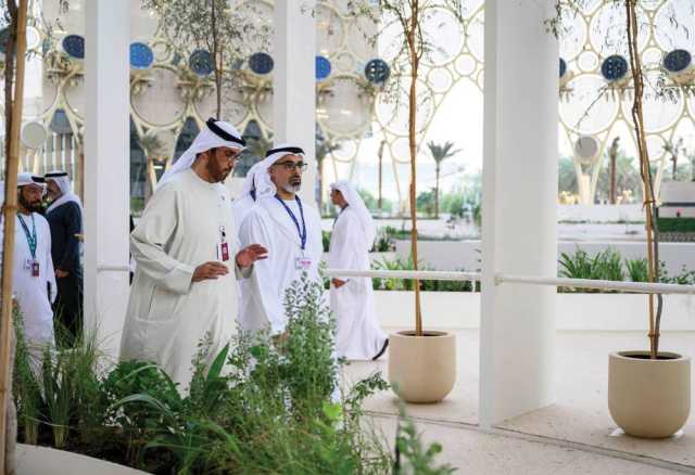خالد بن محمد بن زايد يتفقّد جاهزية مرافق «كوب 28» لاستقبال الوفود