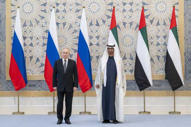 محمد بن زايد وبوتين يبحثان العلاقات الثنائية والقضايا الإقليمية والدولية
