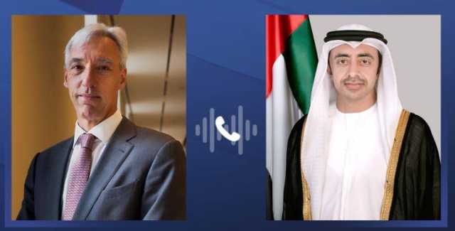 عبدالله بن زايد ووزير خارجية البرتغال يبحثان هاتفيا العلاقات الثنائية