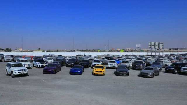 شرطة دبي تحجز 4172 مركبة ودراجة نارية خلال النصف الأول