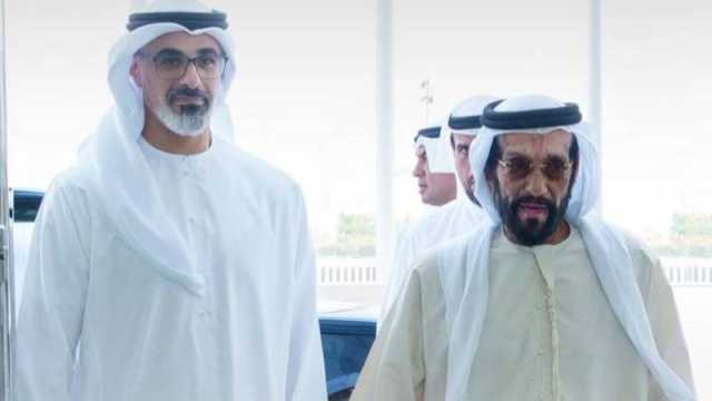 خالد بن محمد بن زايد يستقبل طحنون بن محمد لدى زيارته شركة «أدنوك»