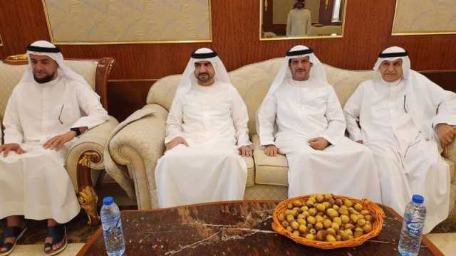 عبدالله بن سالم يعزي في وفاة عبدالله العمران