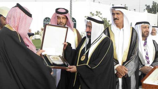 دارة الدكتور سلطان القاسمي تضيء على وسام مجلس التعاون