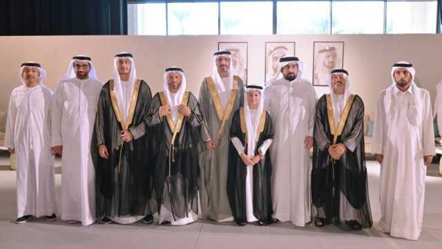 أحمد بن محمد يحضر أفراح الجبوري والشهري في دبي