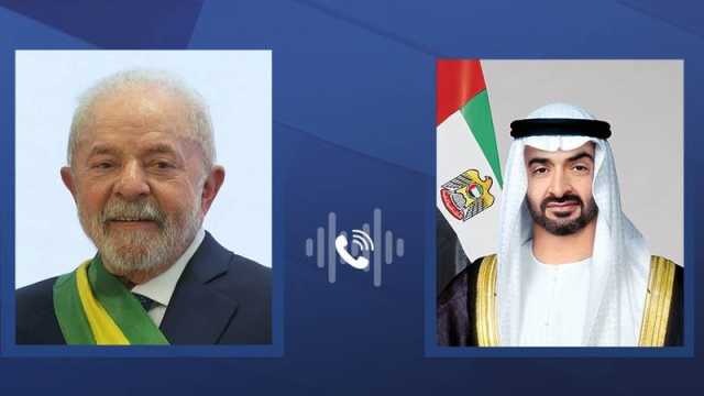 محمد بن زايد وداسيلفا يؤكدان ضرورة التحرك الدولي العاجل لوقف التصعيد بالمنطقة