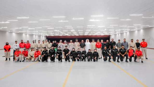 شرطة دبي تختتم دورة الكمائن والمداهمات التأسيسية