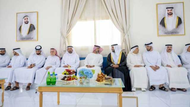 عمار بن حميد يحضر حفل زفاف عبد الرحمن أحمد الشرفاء