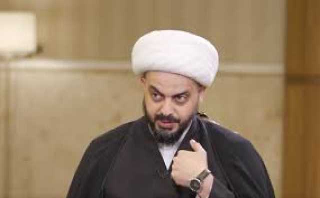 علاس الحشد الخزعلي يطالب نفاقا بطرد القوات الأمريكية من العراق
