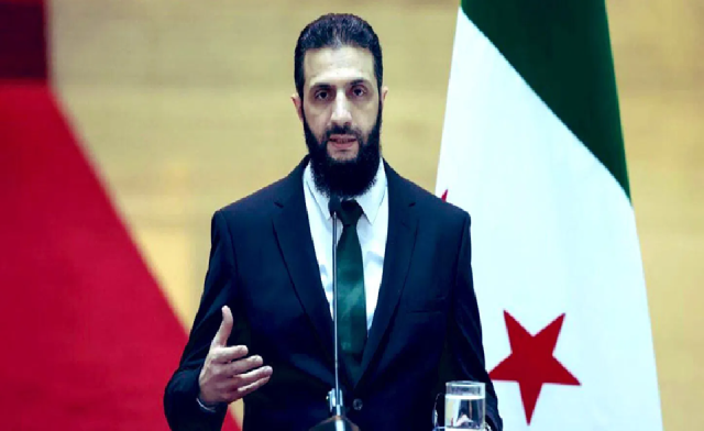 جقلمبة إطارية..الشرع من أهل البيت وأهلا وسهلا به في بغداد