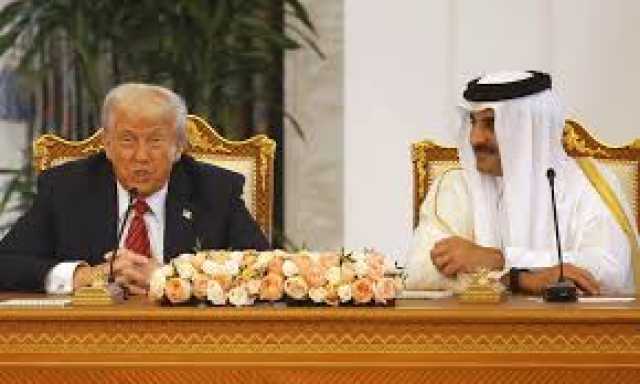 رخام الديوان الأميري القطري ..في نظر ترامب