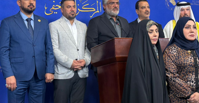نواب ميليشيا العصائب:نؤكد دعمنا للموقف الحكومي والحشدوي الداعم لنصرة إيران