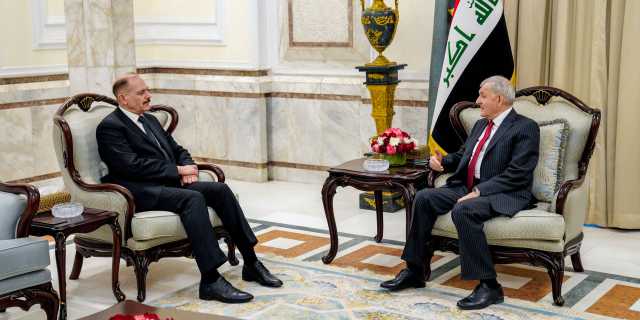 رئيس المحكمة الاتحادية ورئيس الجمهورية يبحثان”التنسيق”بشأن رواتب الإقليم