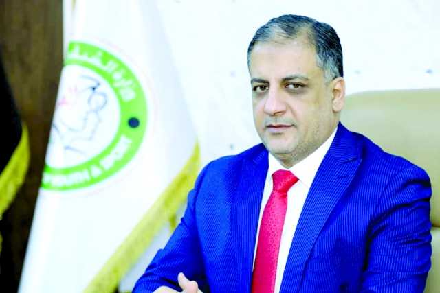 وزير الرياضة يطالب الخارجية باتخاذ الإجراء اللازم ضد الهتافات المسيئة من قبل الجمهور الفلسطيني ضد العراق