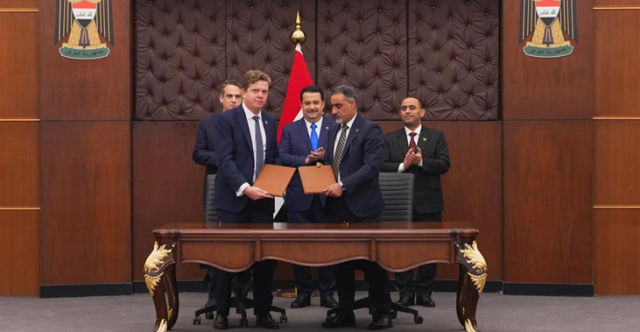 التوقيع على إتفاقية لإنشاء منصة عائمة للغاز الطبيعي مع شركة أمريكية