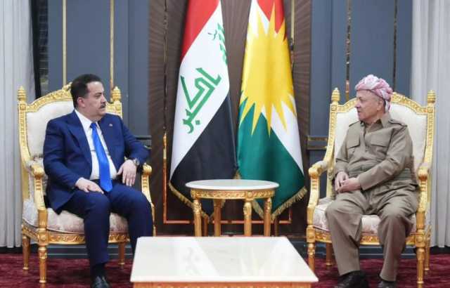 السوداني والبارزاني يؤكدان على استكمال الاستحقاقات القادمة