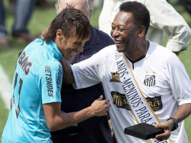 والد نيمار يستحوذ على العلامة التجارية للأسطورة بيليه