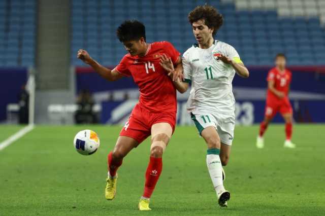 العراق يواجه اليابان في نصف نهائي كأس آسيا تحت 23 عاما
