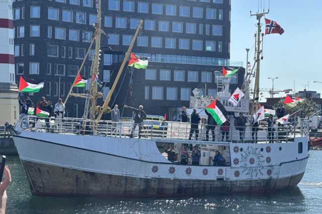 السويد.. سفينة حنظلة ترسو في مالمو عشية الاحتجاج على مشاركة إسرائيل في يوروفيجن