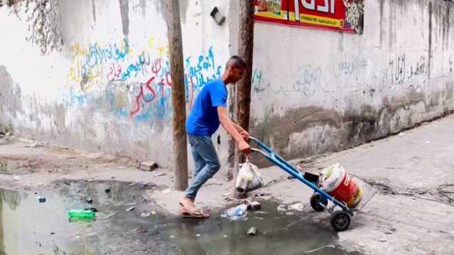 الصحة العالمية: سكان غزة يشربون مياه الصرف الصحي