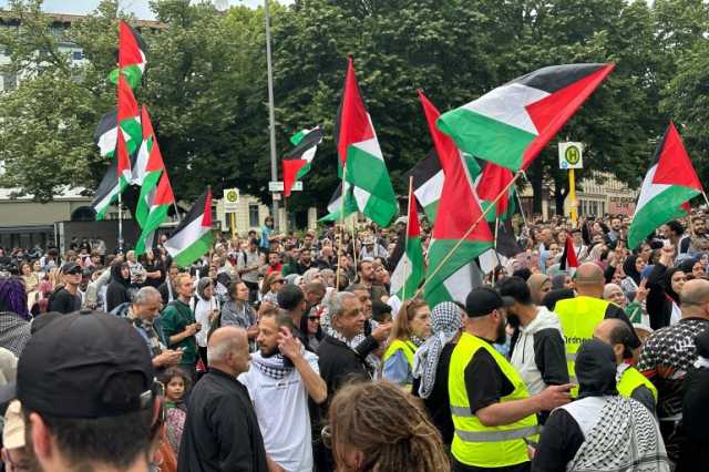 مظاهرات بمدن غربية تطالب بوقف المجازر في غزة