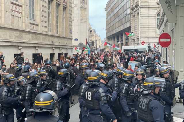 الشرطة الفرنسية تقمع احتجاجات داعمة لغزة بجامعتي السوربون وسيانس بو