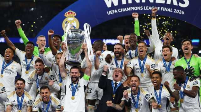 ريال مدريد يهزم دورتموند ويتوج بلقب دوري الأبطال للمرة الـ15 في تاريخه