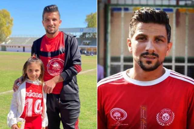 استشهاد لاعب الأهلي الفلسطيني أحمد أبو العطا بقصف إسرائيلي على غزة