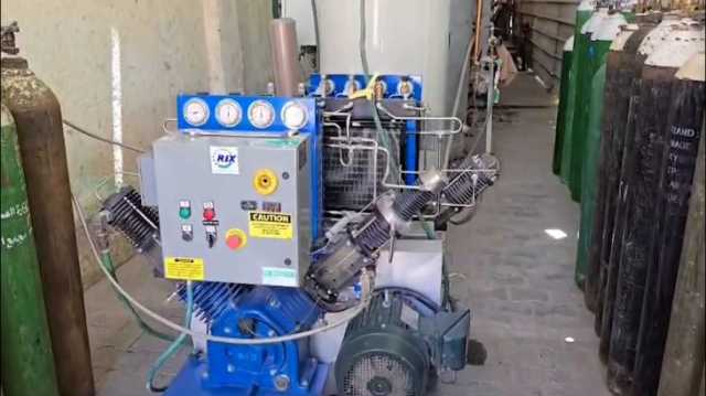 توقف محطة الأكسجين الوحيدة في محافظة غزة