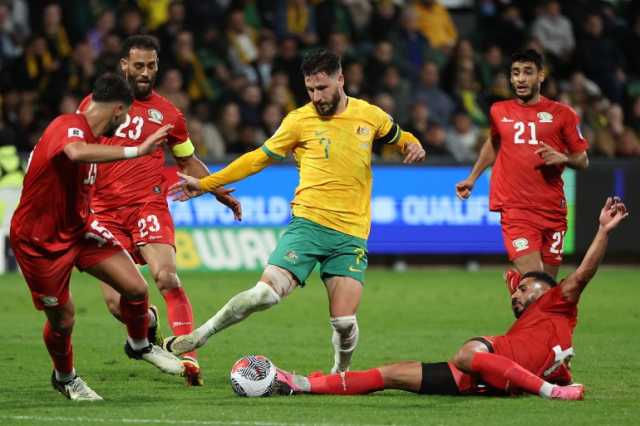أستراليا تهزم فلسطين بخماسية في تصفيات مونديال 2026 وكأس آسيا 2027