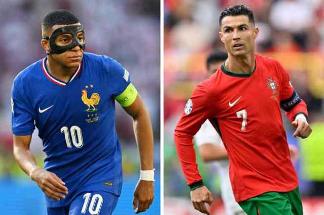موعد مباراة البرتغال وفرنسا في ربع نهائي يورو 2024 والقنوات الناقلة