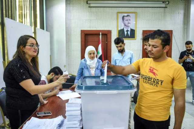 احتجاجات وجرحى خلال الانتخابات التشريعية في سوريا