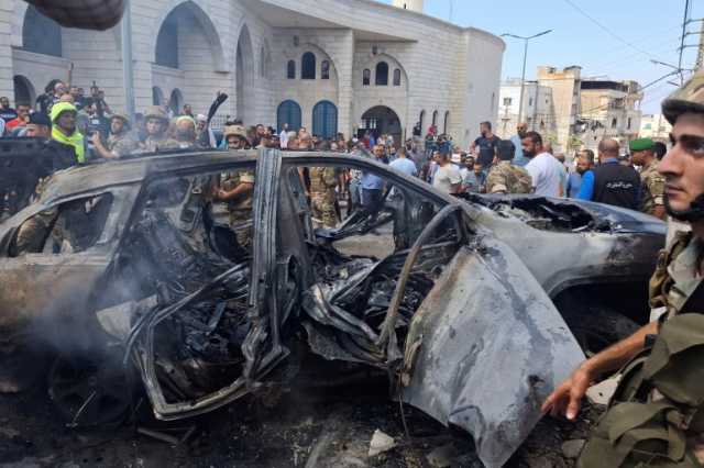 مسيّرات إسرائيلية تستهدف سيارتين شرقي لبنان