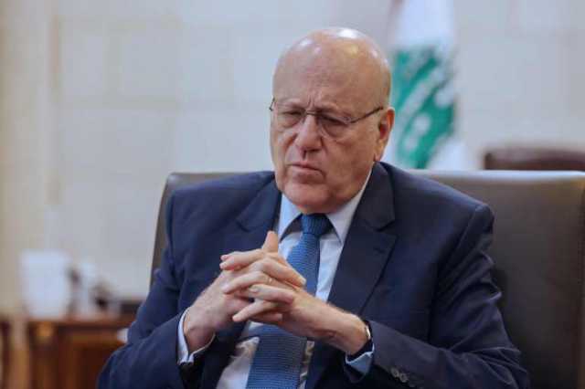 ميقاتي: المؤشرات تعكس رفض إسرائيل مقترح وقف إطلاق النار