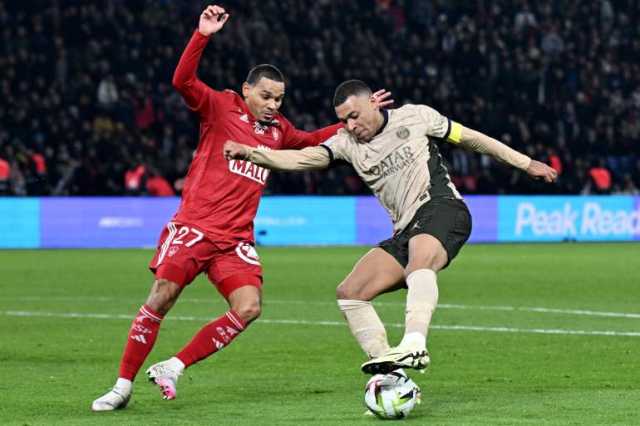 بريست يفرض التعادل على سان جيرمان في الدوري الفرنسي