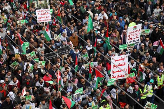 رايتس ووتش: حملة اعتقالات بالأردن ضد متظاهرين مؤيدين لفلسطين