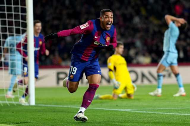 بهدف فيتور روكي.. برشلونة يعود لسكة الإنتصارات