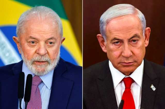 إسرائيل تعتبر رئيس البرازيل شخصا غير مرغوب فيه وتتهمه بمعاداة السامية