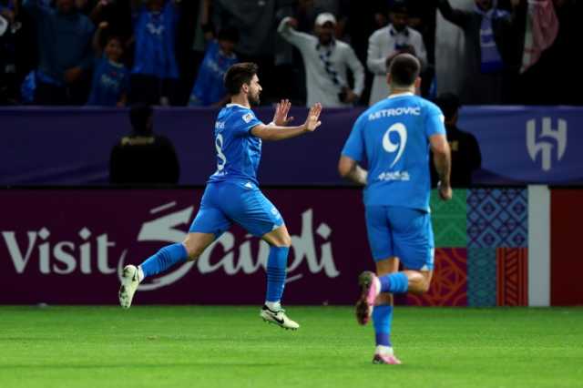 الهلال يتخطى سباهان ويلاقي الاتحاد في ربع نهائي أبطال آسيا