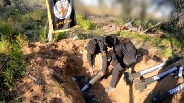 شاهد.. سرايا القدس تجهز لقصف سديروت وغلاف غزة
