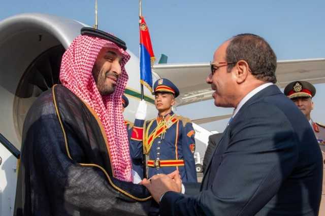 بن سلمان في القاهرة لبحث الاستمثار وأزمات المنطقة
