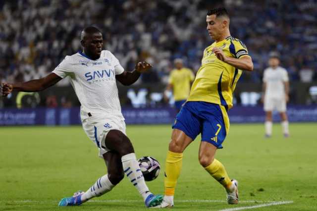 موعد مباراة الهلال ضد النصر في الدوري السعودي والقنوات الناقلة
