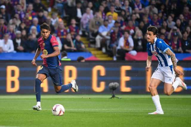 موعد مباراة برشلونة ضد إسبانيول في الدوري الإسباني والقنوات الناقلة