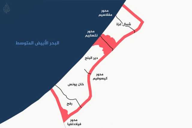 محور مفلاسيم ممر إسرائيلي لعزل شمال غزة