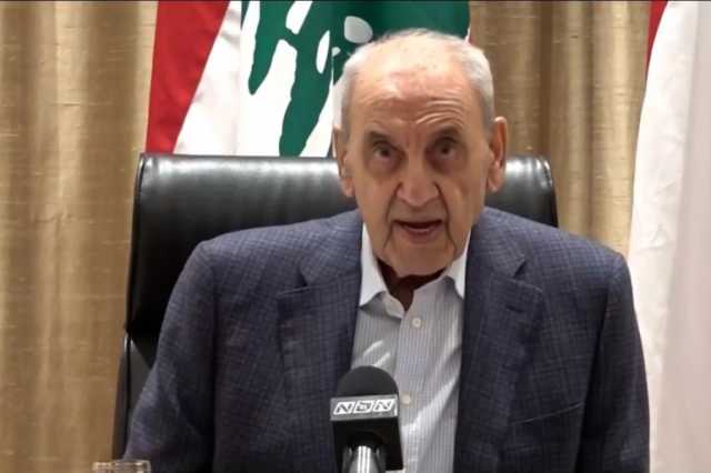 بري ينتقد تصريحات المبعوث الأميركي حول ضم لبنان إلى سوريا